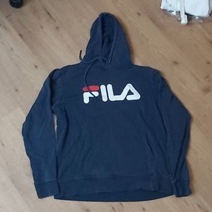 Blue fila sweater